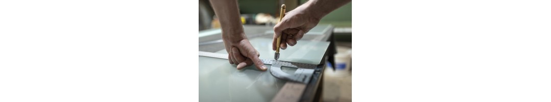 Accessoires de vitrier – Outils spécialisés pour une pose précise et efficace